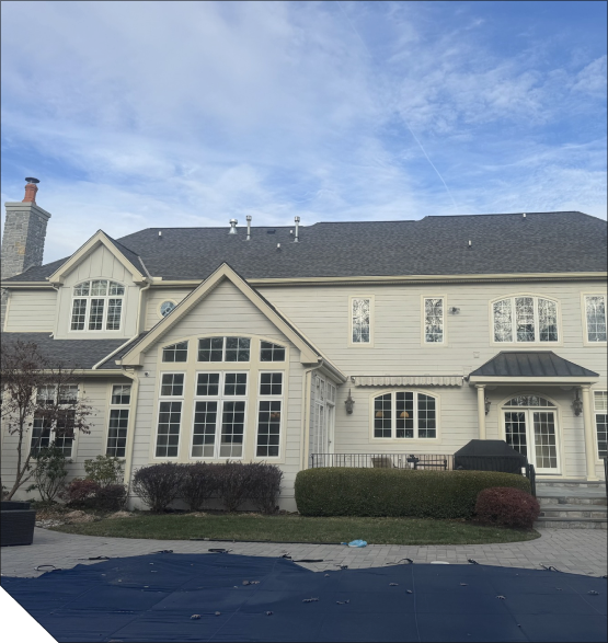 Exterior Facade of Home Taken By Gormley Construction